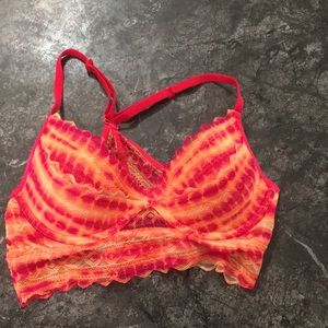 Pink Victoria’s Secret racerback bralette size XS